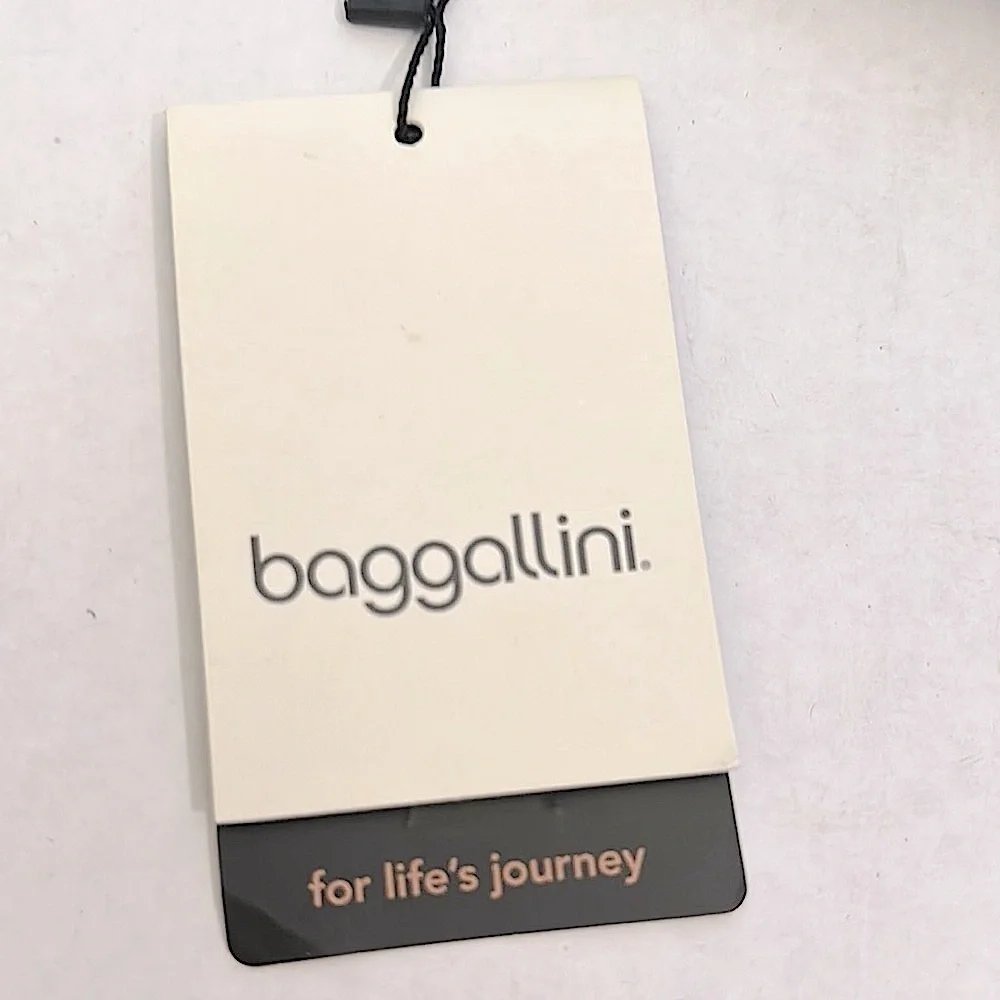 Baggallini large Fiji wedge case with Gold Zipper